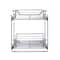 Household Essentials Glidez Chrome 2-Tier Cabinet Organizer